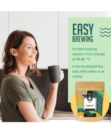 Green Tea with Cinnamon Organic Green Tea in Pyramid Tea Bags - 24 Tea Bags x 2g - Citea (Cinnamon 48 g) Cinnamon 48 g - Buy Online on GoSupps.com