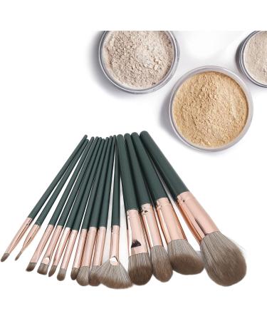 Eyeshadow Blusher Brush Tool Complete Green Makeup Blusher Brush Professional for Daily Use - Buy Online on GoSupps.com
