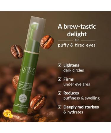 Lot_us.Botani_cals Coffee Multi-Peptide Under Eye Cr me with Vitamin E | Fade Dark Circles & Reduce Puffiness | Anti-Aging Eye Cream | 15ml - Buy Online on GoSupps.com