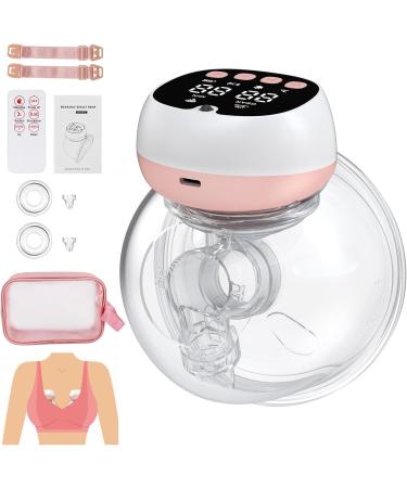 Portable Uleway Electric Milk Pump - Hands-Free Noise & Pain-Free | 3 Modes 9 Suction Levels LCD & Remote Control - Buy Online on GoSupps.com
