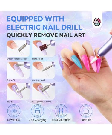 SAVILAND Dip Powder Nail Kit with Drill: 30 Colors Keratin Nail Dip Powder Kit All-in-1 with Complete Dip Powder Liquid Set Dip Base & Top Activator Brush Saver for French Nail Art Manicure Salon - Buy Online on GoSupps.com