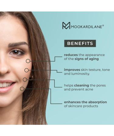 MOOKARDILANE 192 Stainless Steel Derma Roller for Beard & Hair Growth | Microneedling Roller for Face & Body with Storage Case 1.50mm - Buy Online on GoSupps.com