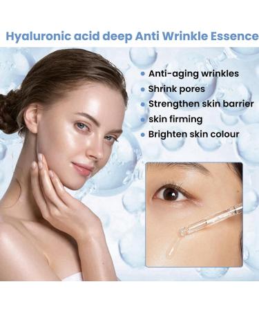 Ascorbyl Gluco-side Solution 12% Hyaluronic Acid Serum Dark Spot Remover for Face Skincare Serum Anti Aging Serum for Women Brightening & Hydrating Serum Face Serum for All Skin Types - Buy Online on GoSupps.com