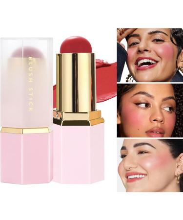  Hugsweet Hugsweet Stick Blush - Water-Resistant Moisturizing Complexion for Cheeks Natural Face Illuminator for Oily/Dry/Combination Skin - Cheeks Lips Brows - Long-Lasting for Special Occasions - Buy Online on GoSupps.com