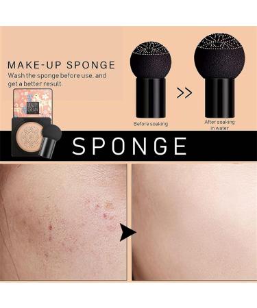 IFFANY Beauty Cream - Free Gift Mushroom Head Makeup Brush Concealer Moisturizing BB Cream Mushroom Head Air Cushion CC Nude Cream Durable for All Skin Types - Buy Online on GoSupps.com