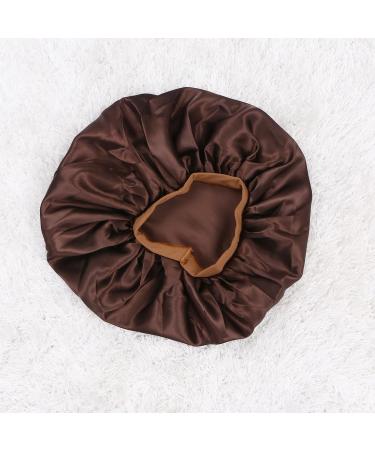 Holibanna Extra Large Satin Sleep Cap | Wide Band Bonnet Hat for Curly & Long Hair | Comfortable & Durable International Shipping - Buy Online on GoSupps.com