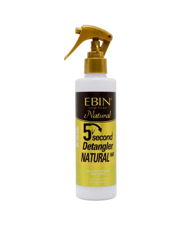 5 Second Detangler - infused with Moroccan Argan Oil | Instant moisture | Lightweight conditioning | Softening and smoothing | Natural curls coils and waves | Natural Hair 8.5 oz / 250ml 8.5 Fl Oz (Pack of 1) Natural Hair