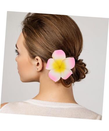 Beatifufu 1pc Hawaii Decor Hair Accessories for Bride Floral Decorations Bride Insert Comb Flowers Decoration Bridal Hair Comb Floral Headpiece Pearl Trim Pink Wedding Hair Piece Women's - Buy Online on GoSupps.com