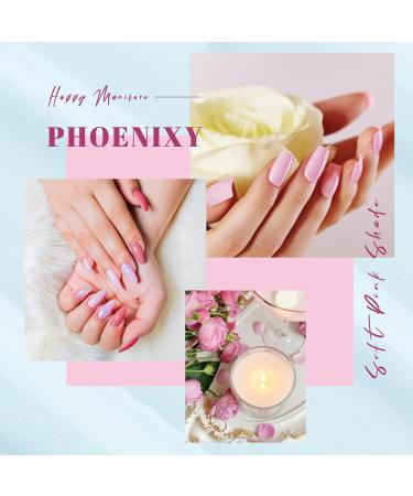 Gel Nail Polish Set with 36W UV/LED Lamp - 17pcs Azure Fantasy Starter Kit for Women | Blue Pink Soak Off Gel Polish Glossy Matte Finish Manicure Tools - Buy Online on GoSupps.com