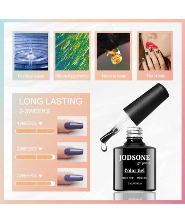 JODSONE 32 Colors Gel Nail Polish Kit with UV Light | Soak Off Gel Polish Set with Manicure Tools | Nail Art DIY at Home and Salon - Buy Online on GoSupps.com