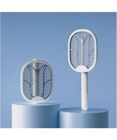 Folding Electric Mosquito Lamp Swatter 3 in 1 USB Rechargeable UV Light Mosquito Fly Killer Bug Zapper Camping Antimosquitos X White - Buy Online on GoSupps.com