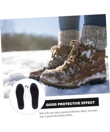NOLITOY Heated Insoles - USB Thermal Carbon Fiber Foot Warmers for Men & Women - Keep Your Feet Warm in Snow & Fishing - Buy Online on GoSupps.com