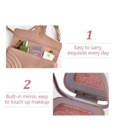 Onlyoily Compact Powder Eyeshadow - Waterproof Matte Pigmented Vegan Eye Makeup (06) | International Shipping Available - Buy Online on GoSupps.com