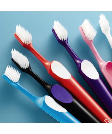Tepe Supreme Compact Toothbrush - Conical Brush Shape for Optimal Cleaning | Soft Bristles & Interdental Care | Random Color - 1 Pack - Buy Online on GoSupps.com