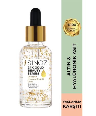Sinoz 24k Gold Serum Eyes - Anti-Aging Eye Cream Collagen Boost Includes Kenparazzi Makeup Bag | International Shipping - Buy Online on GoSupps.com