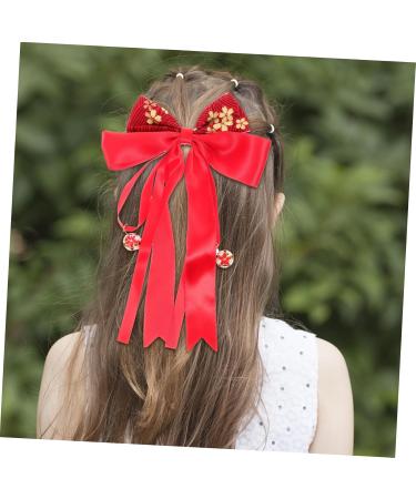 COHEALI Hair Barrettes for Girls Hair Ties Decor Cute Hair Tie Elastic Ponytail Holders Hanfu Hair Rope Hair Bow Ties for Girl Hair Holder The Bell Girl Child Japanese-style Fabric - Buy Online on GoSupps.com