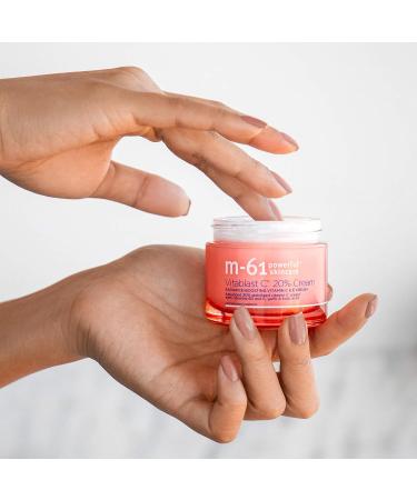 M-61 Vitablast C 20% Cream - Radiance-boosting Vitamin C with B3, E, Gallic & Kojic Acid - Buy Online on GoSupps.com