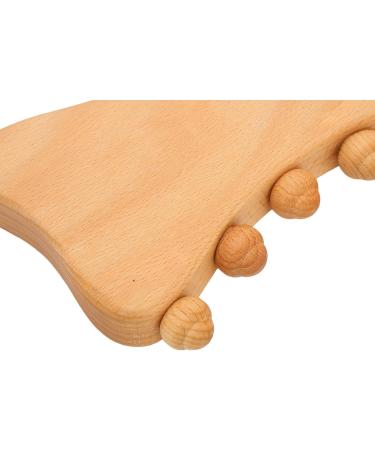 LUQEEG Wooden Therapy Massage Tools - GUA SHA & Hand Massager | Relief for Neck Body Pain & Muscle Tension - Buy Online on GoSupps.com