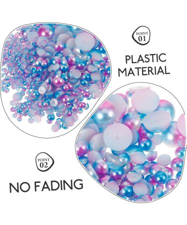 FOMIYES 1 Box Plum Blossom Nail Art Accessories Nail Decor Charm Nail Decoration Charm Nail Charms Nail Art Charms Plastic Purple Plum Bossom Pearl 10.30X10.30X2.50CM Purple - Buy Online on GoSupps.com