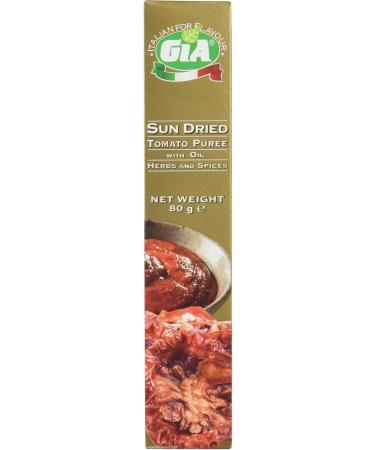 Gia Sun Dried Tomato Puree with Oil Herbs and Spices 80g - Buy Online on GoSupps.com