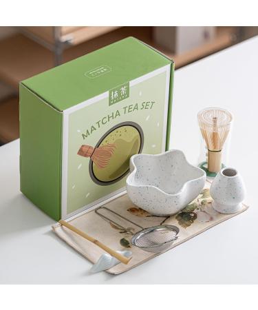 Kit Pr paration Matcha | Accessoires Traditionnels Matcha | Set C r monie avec Cuill re | Pour Relaxation Yoga Massage la Maison - Buy Online on GoSupps.com