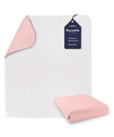 Incontinence Bed Pads Washable - Reusable Waterproof Bed Pads - Soft and Leak Proof Chucks - Moderate Absorbent Pee Pads for Adults - Withstands Extensive Washing - 30" x 36" - 1 Pack 30" x 36" (1 Pack)
