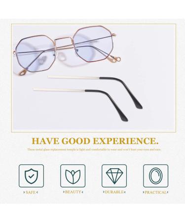 Upkoch Replacement Glasses Legs - High-Quality Sunglasses Bracket & Storage Box for Women | Durable Metal Temple Parts - Buy Online on GoSupps.com