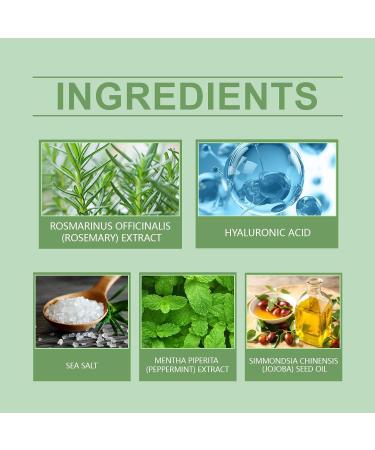 Rosemary Scalp Scrub Scalp Scrub Rosemary Scalp Exfoliator Scalp Exfoliator Hair Treatment Nourishing Hair Care With Scalp Massager - Buy Online on GoSupps.com