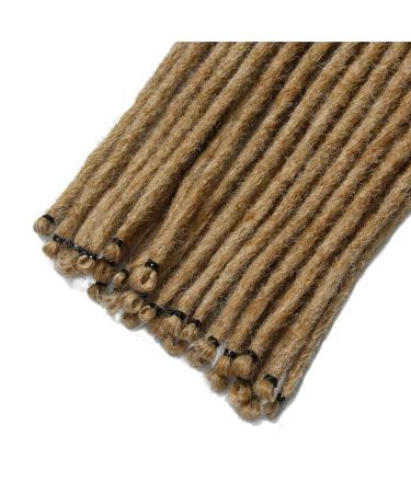 Handmade 20-Inch Thin Synthetic Dreadlock Extensions - 20 Strand Crochet Hair in MT27-613# - Soft Hip-Hop Style Braids for Women - Buy Online on GoSupps.com
