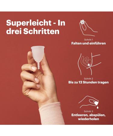 Allmatter Menstrual Cup Size A - Soft Medical Silicone for Virgins | Eco-Friendly & Comfortable - Buy Online on GoSupps.com