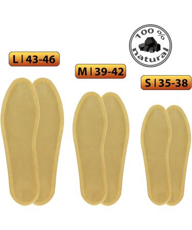 Alpidex Heat Soles Foot Warmer - 30 Pairs Adhesive Heat Pads for 8 Hours of Warm Feet | Natural Shoe Warmer Inserts Size M (39-42) - Buy Online on GoSupps.com