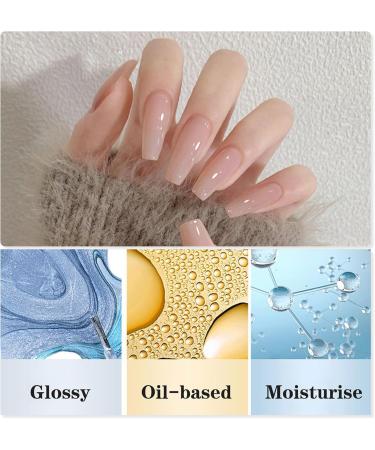 Gel Nail Polish Set Jelly Nude Gel Nail Varnish Sheer Nude Pink Nail Gel With White Liner Painted Gel Nail Polish Soak Off UV/LED Nude & White French Manicure Kit for Home DIY - Buy Online on GoSupps.com
