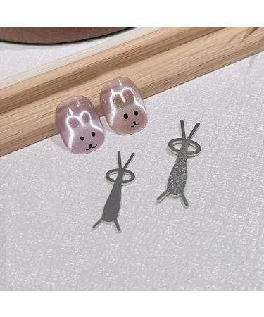 Aimant pour Ongles - Forme Lapin Yeux de Chat Magn tique pour Manucure | Accessoires Manucure Vernis Ongles Effet C ur pour Salon & Maison - Buy Online on GoSupps.com