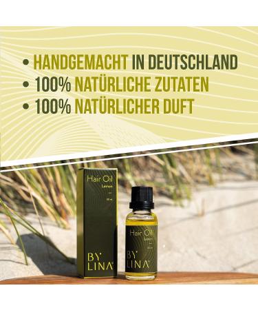 BYLINA Hairoil I Hair Oil for Broken and Dry Hair 30 ml with Organic Argan Oil for Hair Organic Jojoba Oil Organic Almond Oil I for Brittle and Damaged Hair I Conditioner I Hairoil I - Buy Online on GoSupps.com