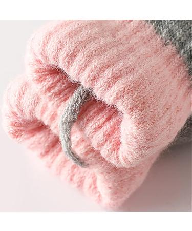Cute Fox Knitting Toddler Gloves | Winter Thermal Plush Lining | 1-3 Yrs | Cartoon/Grey - Buy Online on GoSupps.com
