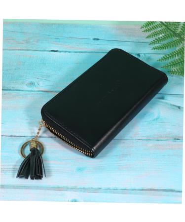 Beatifufu Nail Print Stencil Card Holder Groovy Cheistmas Organizador De Mo os Para Ni as Stamping Plate Holder Purse Holder Stand Nail Art Stencil Bag Cards Bag Nail Art Plates Bag 16x12cm Black - Buy Online on GoSupps.com