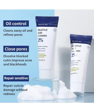 Salicylic Acid Skin Care Set - Skin Care Sets & Kits for Facial Cleanser Face Serum Face Cream - Anti-Aging & Anti-Wrinkle Skincare Set - Teenage Girls Gifts - Gifts for Teenage Girls - Skin Care - Buy Online on GoSupps.com