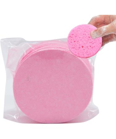 Facial Cleansing Sponge Compressed Face Sponge Wood Pulp Cotton Sponge Cosmetic Spa Sponges Makeup Remover Cleaning Pads for Personal Spa Cosmetics - Buy Online on GoSupps.com
