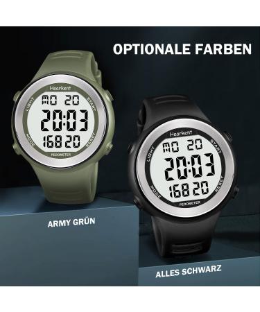 HORKENT Waterproof Procation IT for Seniors - Pedometer Calorie Counter No Bluetooth or App Needed Large LCD Display - Ideal for Active Seniors - Buy Online on GoSupps.com