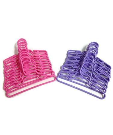 Pet Apparel Hangers Set of 24 Measures 7 1/4 Inch Wide Will Fit Over 1" 1/8 Rod Great for Small Dog Clothing