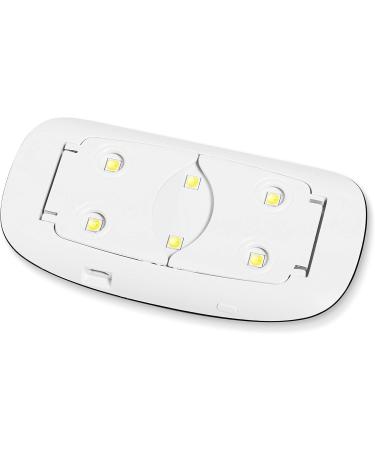 Bluesky LED UV Gel Nail Lamp 6W | Portable Mini Travel Gel Polish Dryer with Timer | USB Cable Included - Buy Online on GoSupps.com