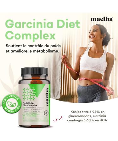 Garcinia Cambogia Complex | Extra Strength | 60 Capsules | 60% HCA | 100% Natural - Buy Online on GoSupps.com