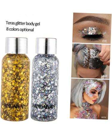 Beaupretty 1 Sequins Gel for Face & Body | Glitter Makeup & Body Gel | International Shipping Available - Buy Online on GoSupps.com