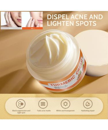 Turmeric Skincare Set Toner for Face Turmeric Face Cream Moisturiser Nourishing Soothe & Rehydrate Toner Astringent Toner Spray Moisturiser Repairing Face Skin Care 100ml+50g - Buy Online on GoSupps.com