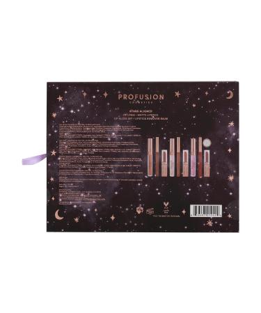 Profusion Cosmetics Stars Aligned Lip Set - 9-Piece Lip Liner Matte Lipstick & Gloss - International Shipping Available - Buy Online on GoSupps.com