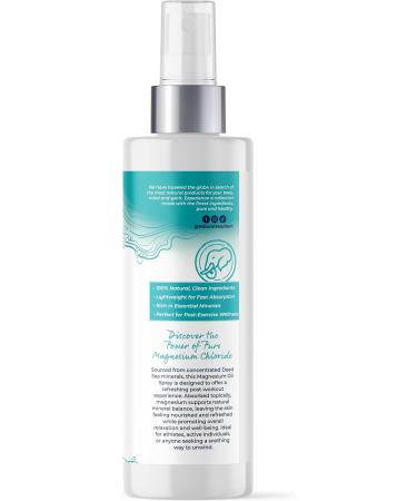 Natural Elephant Dead Sea Magnesium Oil Spray for Topical Use | 100% Pure | 6.7 fl oz (Pack of 2) | Promotes Relaxation and Well-Being - Buy Online on GoSupps.com