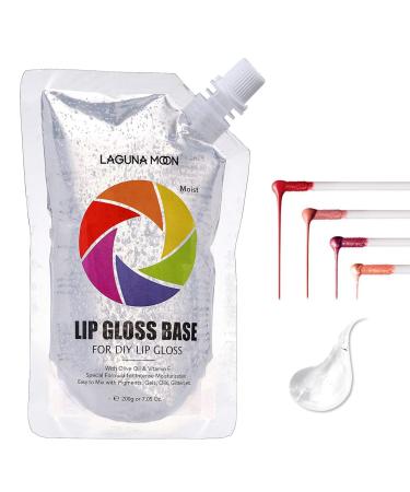 Clear Lip Gloss Base for DIY Lip Gloss Kit - 7.05oz Versagel w/ Olive Oil & Vitamin E for Smooth, Hydrated, Moisturized Lips - Fragrance-Free, Safe for Sensitive Skin - Small Business DIY Supplies 1-Pack (7.05oz) | Glossy …