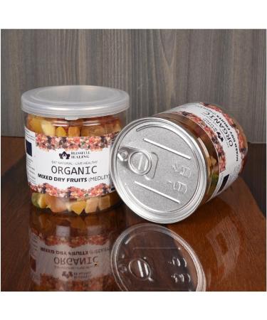 Blessfull Healing Organice Mixed Dried Fruits (Medley 2 lb (907 Gram) Airtight Container (Packing May Vary) - Buy Online on GoSupps.com