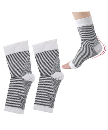 Buy Healeved 2 Pairs Small Decorative Santa Hat Sleeve - Supportive Foot Care Sleeves for Arch Support Soccer & Fitness | International Shipping Available - Buy Online on GoSupps.com