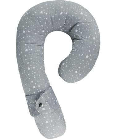 Qchomee Kids Car Travel Pillow - Head & Neck Support for Safe Travel - Grey Pentagram Design - Buy Online on GoSupps.com